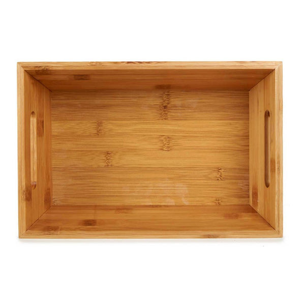 Caja Multiusos Natural Bambú (33 x 22 x 10 cm)