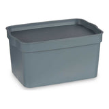 Caja Multiusos Gris Plástico (14,5 x 11 x 21,5 cm)