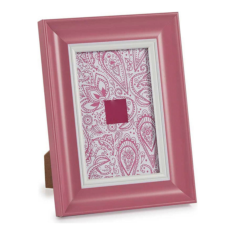 Kunststoff rosa Glasrahmen (2 x 21 x 16 cm)