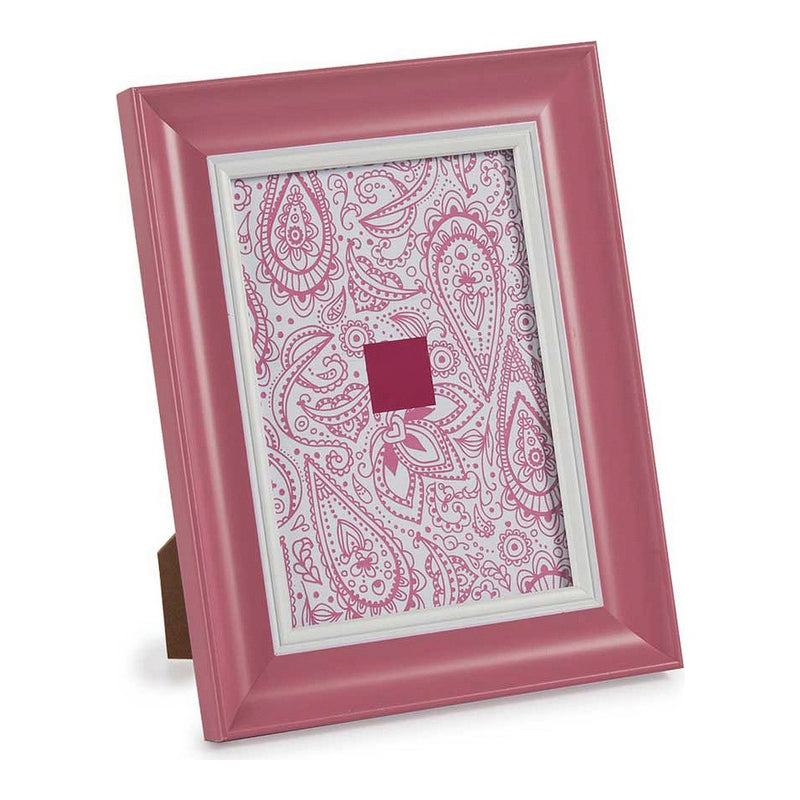 Kunststoff rosa Glasrahmen (2 x 24 x 19 cm)