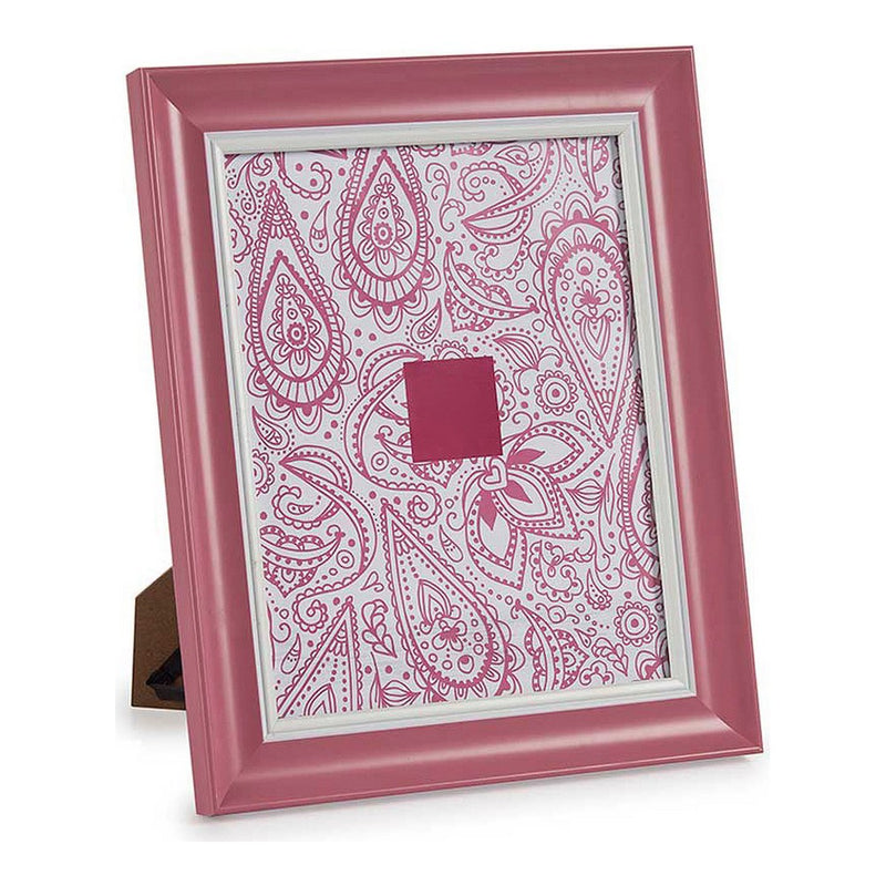 Kunststoff rosa Glasrahmen (2 x 31 x 26 cm)