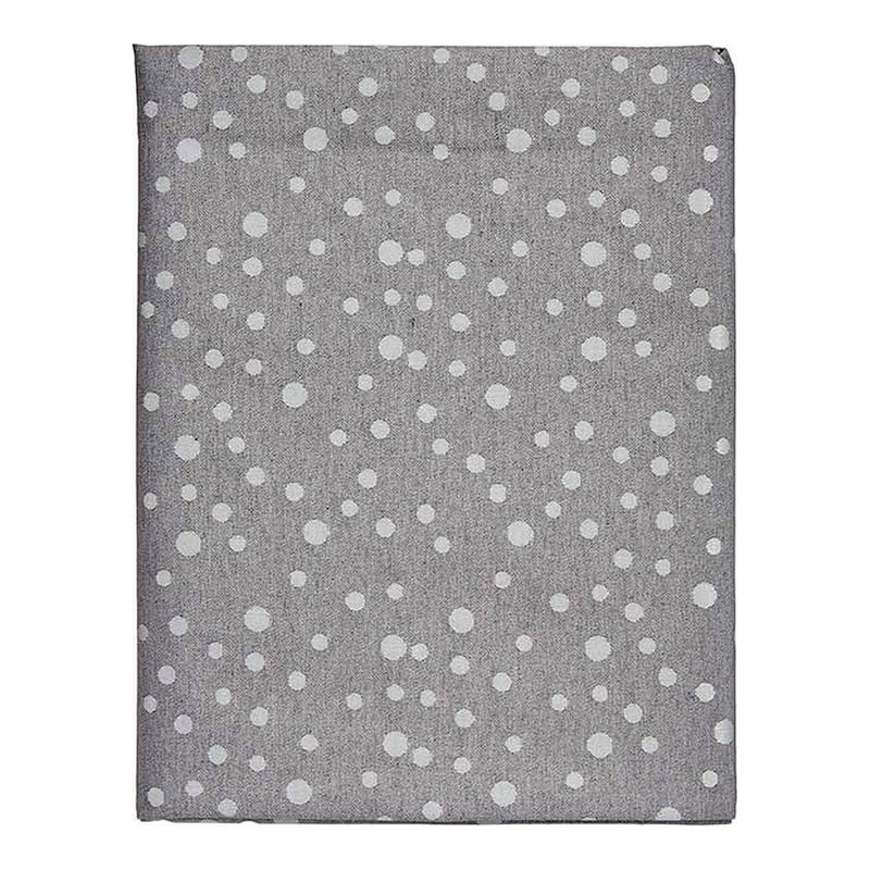 Jacquard Pois Grey Tischdecke (140 x 180 cm)