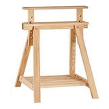 Support en bois naturel Pino (70 x 45 x 70 cm)