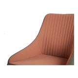 Dungi Pink Sessel Ecopelle Stahl (51 x 92 x 65 cm)