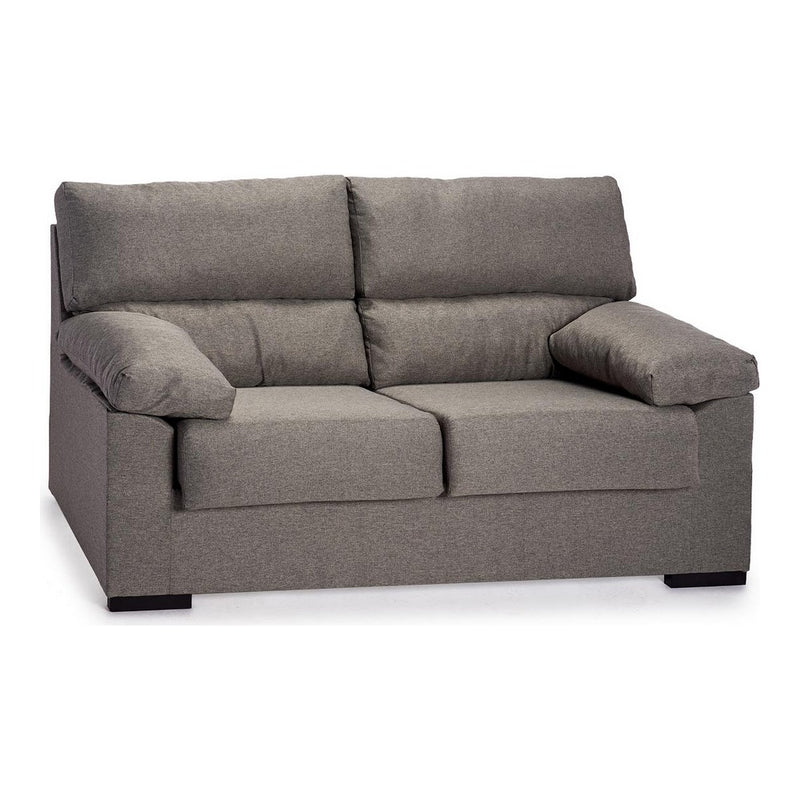 Set Berlin Sofa Polygrau Kiefernholz -Holzsofa (2 PCs)