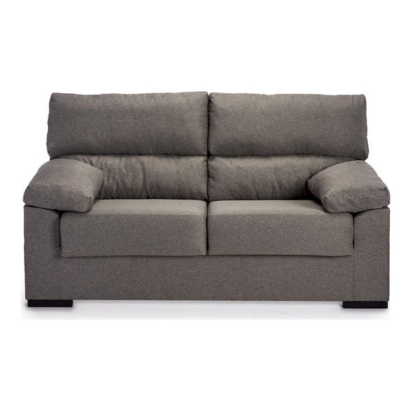 Set Berlin Sofa Polygrau Kiefernholz -Holzsofa (2 PCs)