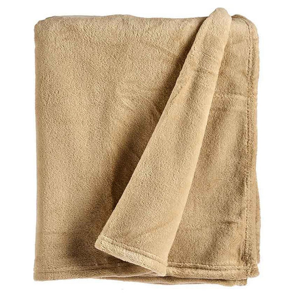 Coperta in Pile Beige Corallo (150 x 200 cm) - zannishop