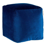 Polystiren -Polyesterblauer Puff (30 x 30 x 30 cm)