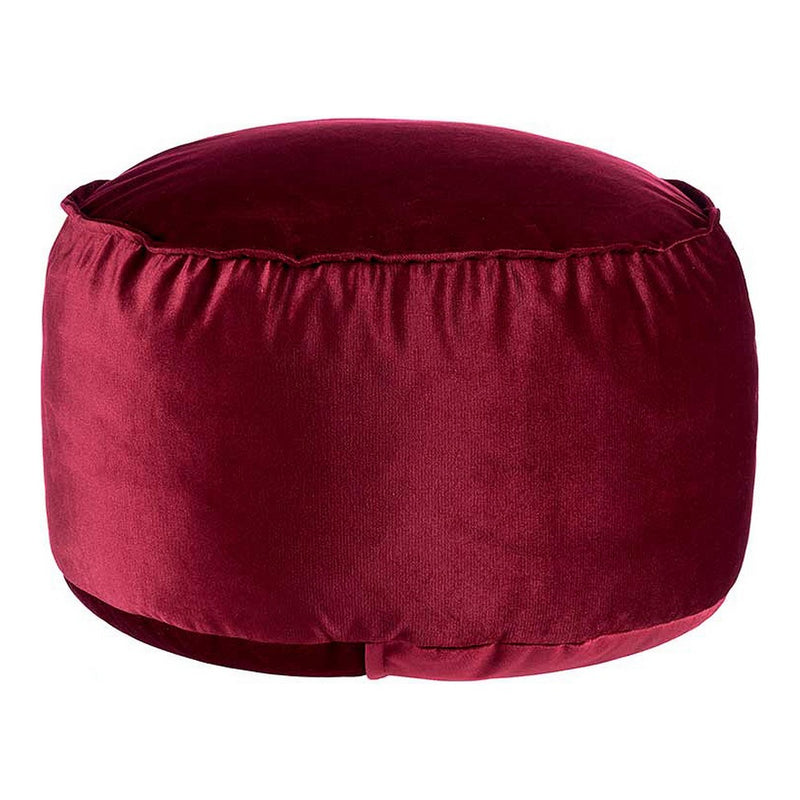 Polystyrol Granato Red Polyester Puff (60 x 35 x 60 cm)