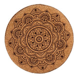 Mandala Brown Mandf MDF Cork (28 x 28 x 28 cm)