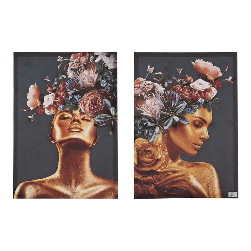 Peinture pour femmes (2 pc) (50 x 1,5 x 70 cm)