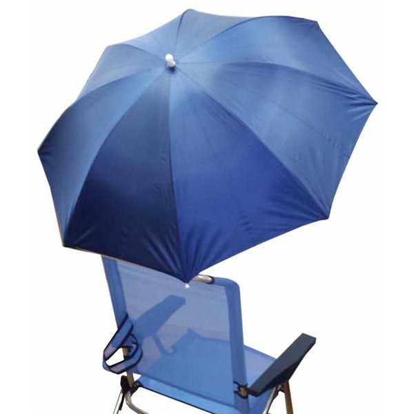 Parapluie avec chaise de plage (120 cm)