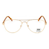 Montatura per Occhiali Uomo Titto Bluni TB2966-C1 Dorato (ø 54 mm)