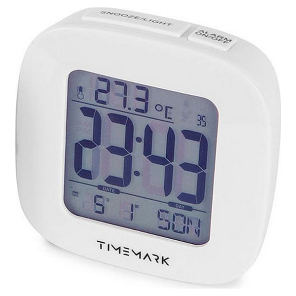 Timemark White Watch (9,5 x 9,5 x 4 cm)