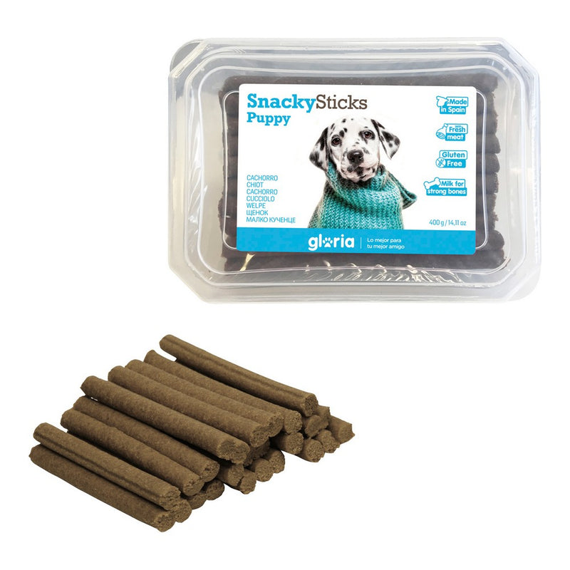 Snack per Cani Gloria Snackys Sticks Pollo Barrette (350 g)