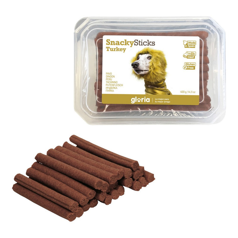 Snack per Cani Gloria Snackys Sticks Pollo Tacchino Barrette (800 g) (800 g)