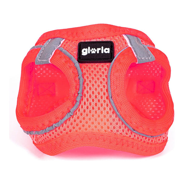 Imbracatura per Cani Gloria Air Mesh Trek Star Regolabile Rosa Taglia XXXS (18-20 cm)