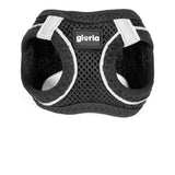 Imbracatura per Cani Gloria Air Mesh Trek Star Regolabile Nero Taglia XXXS (18-20 cm)