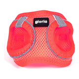 Imbracatura per Cani Gloria Air Mesh Trek Star Regolabile Rosa Taglia L (33,4-35 cm)