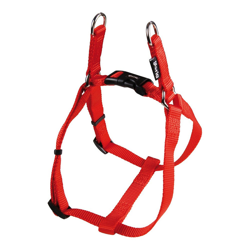 Imbracatura per Cani Gloria Liscio Regolabile 47-71 cm Rosso Taglia M