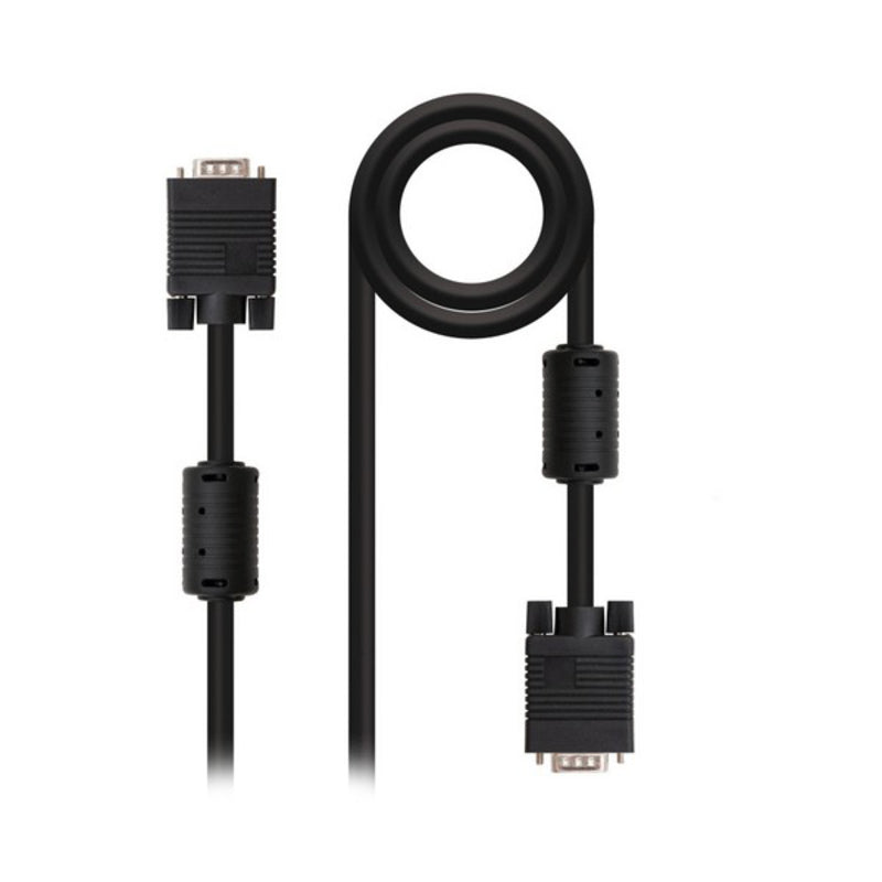 VGA Nanocable Cable 10.15.01 Schwarz