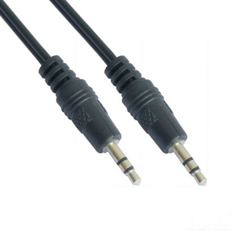 Câble audio jack (3,5 mm) nanocable 10.24.0103 (3 m) noir