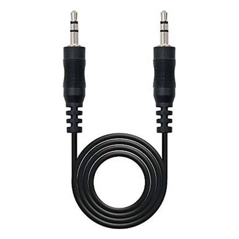 Cavo Audio Jack (3,5 mm) NANOCABLE 10.24.0103 (3 m) Nero