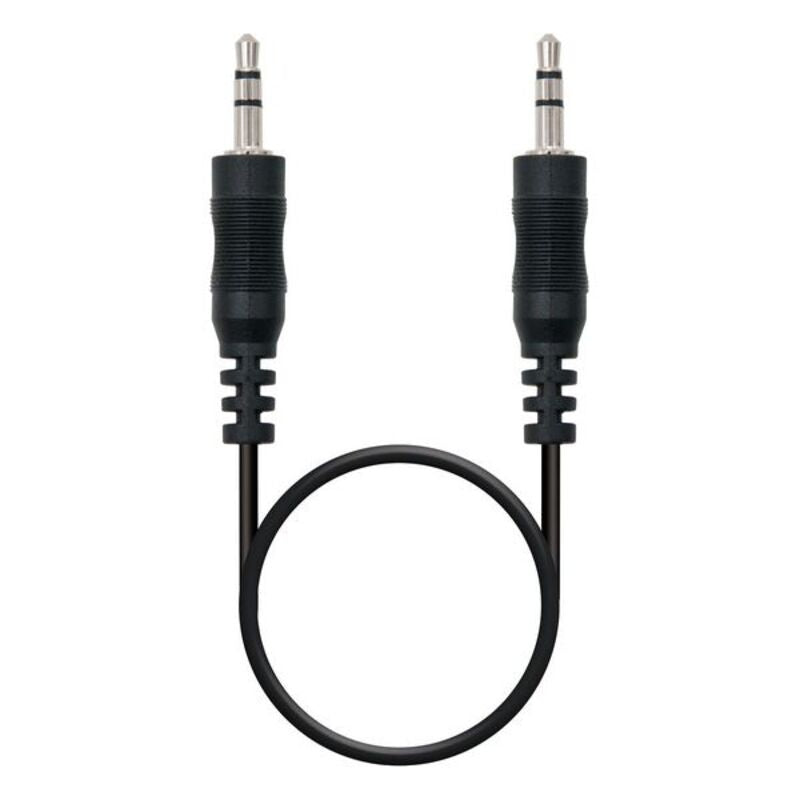 JACK -Audiokabel (3,5 mm) Nanocable 10.24.0103 (3 m) Schwarz