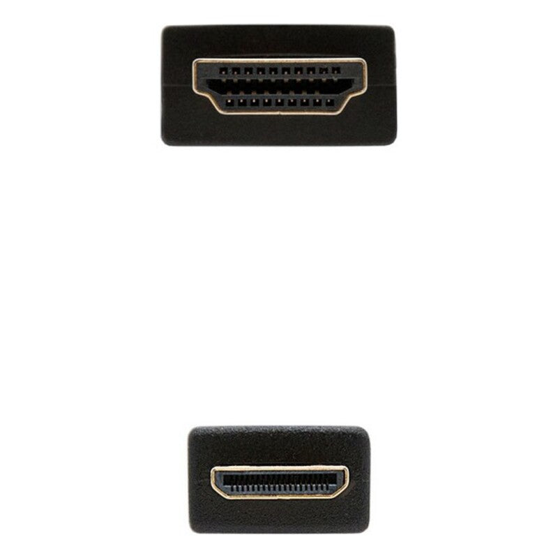 Cavo HDMI a Mini HDMI NANOCABLE 10.15.0902 1,8 m Nero