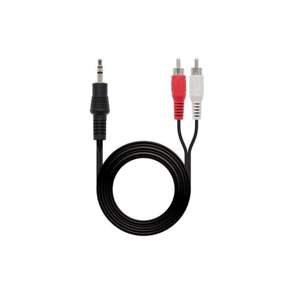 Jack Audio Cable en RCA Nanocable 10.24.0303 3 m