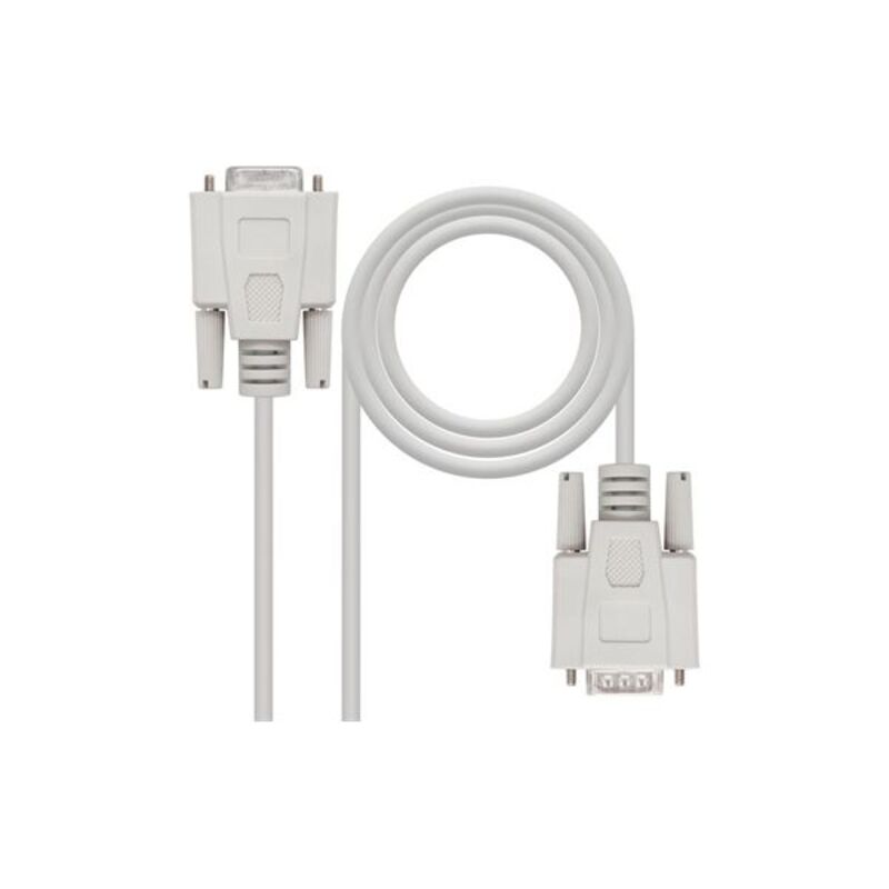 Kabel NANOCABLE 10.14.0202 PUERTO SERIE DB9 RS232 1,8 M