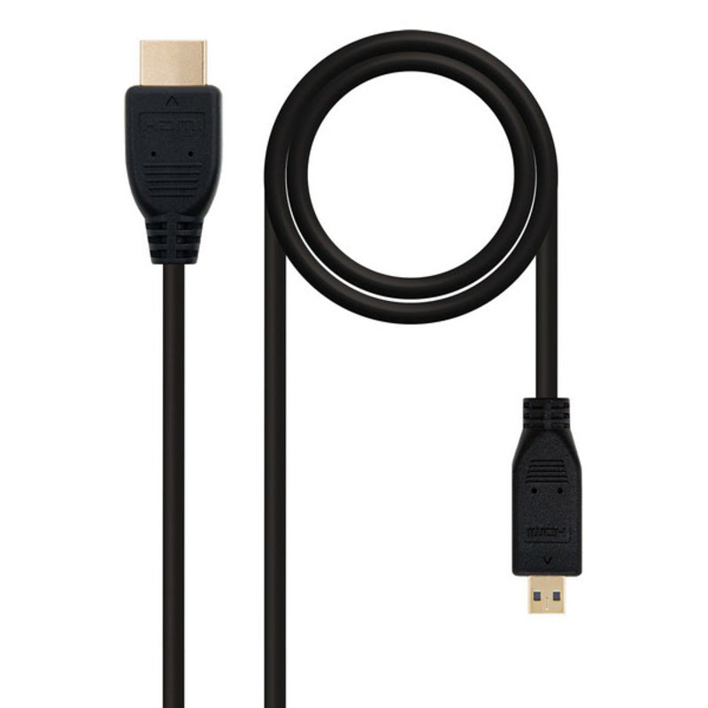 Cavo Micro HDMI NANOCABLE 10.15.3502 1,8 m Nero