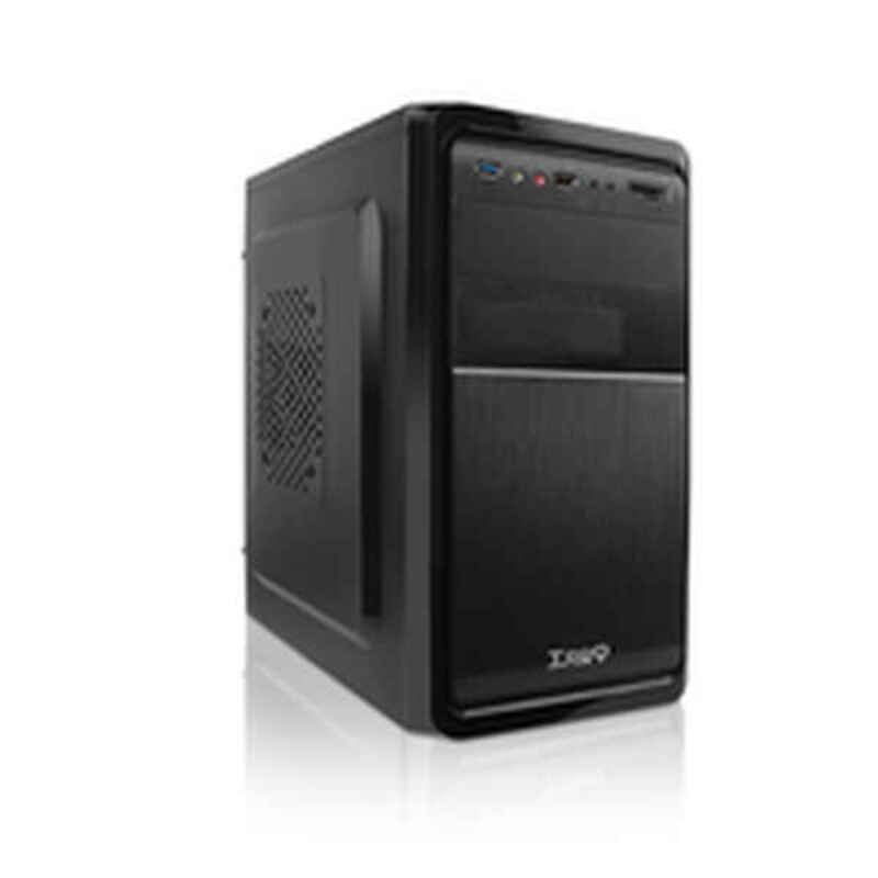 Case micro ATX avec Tooq TQC-4735U3C-B 500 W Unité d'alimentation