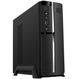 Case Micro ATX Minitorre avec TooQ TQC-3005U3 Slim USB 3.0 Power Unit