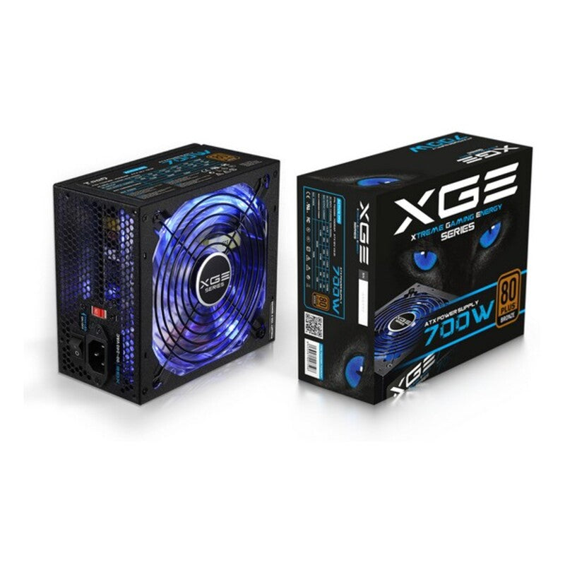 Fonte di alimentazione Gaming TooQ TQXGEII-700SAP LED 700W Nero