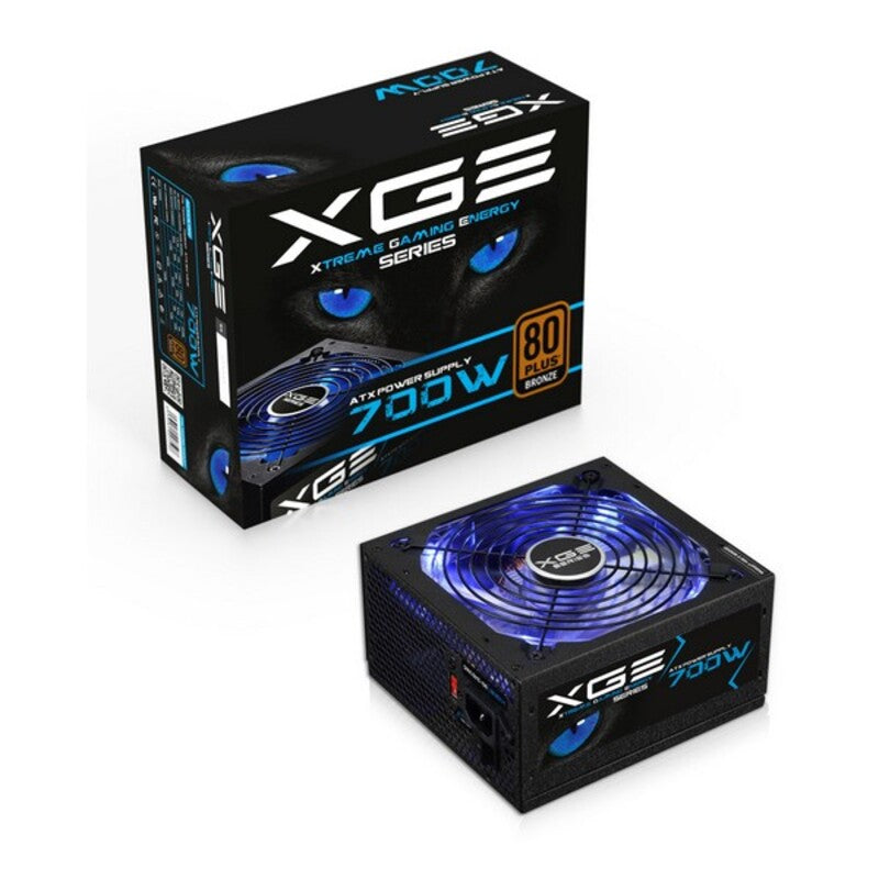 Fonte di alimentazione Gaming TooQ TQXGEII-700SAP LED 700W Nero