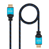 Câble HDMI Tooq 10.15.37 V2.0 Black Blue