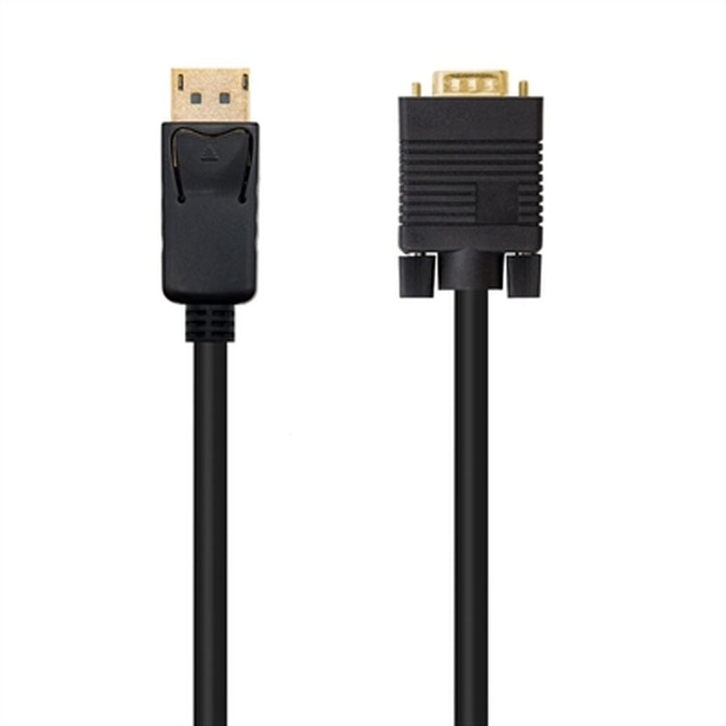 DisplayPort-Adapter mit VGA NANOCABLE 10.15.4402 (2 m) Schwarz