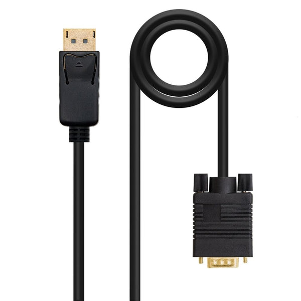 DisplayPort-Adapter mit VGA NANOCABLE 10.15.4402 (2 m) Schwarz