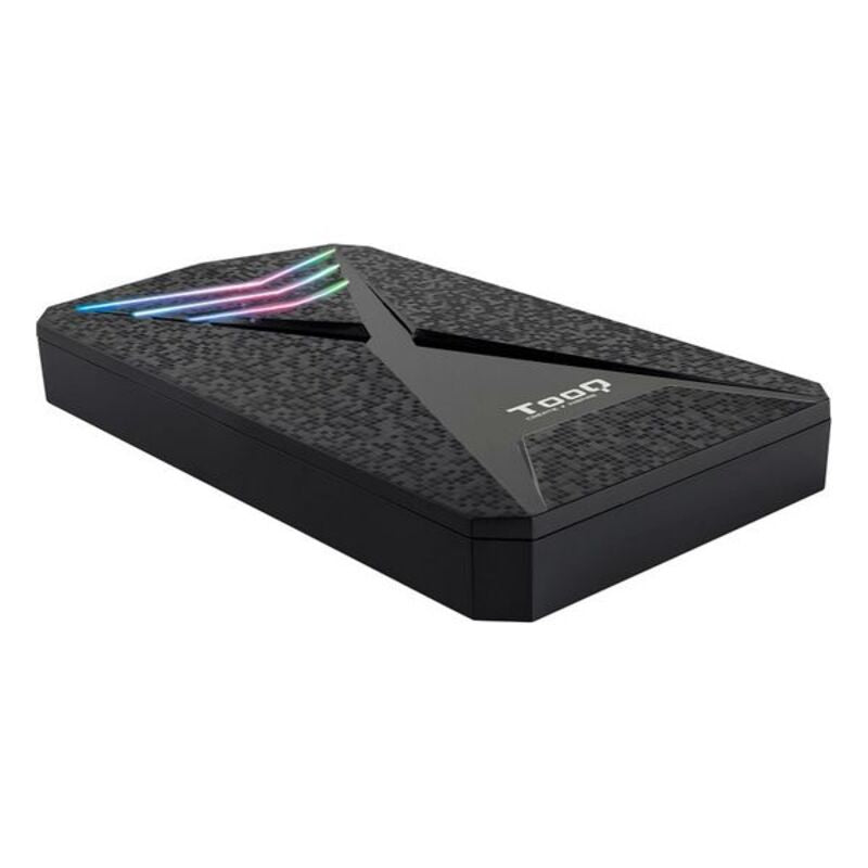 Involucro per Hard Disk TooQ TQE-2550RGB 2,5" USB 3.0 RGB Nero