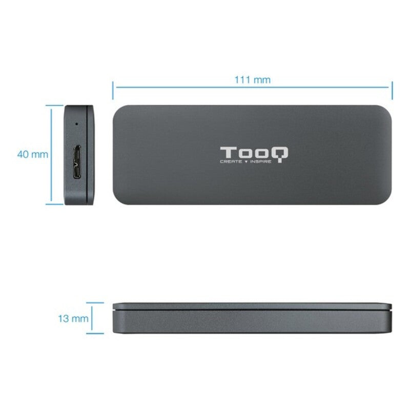 Tooq TQE-2281G SSD M.2 Boîte externe