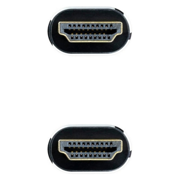 HDMI Nanocable Cable negro de 8k Ultra HD