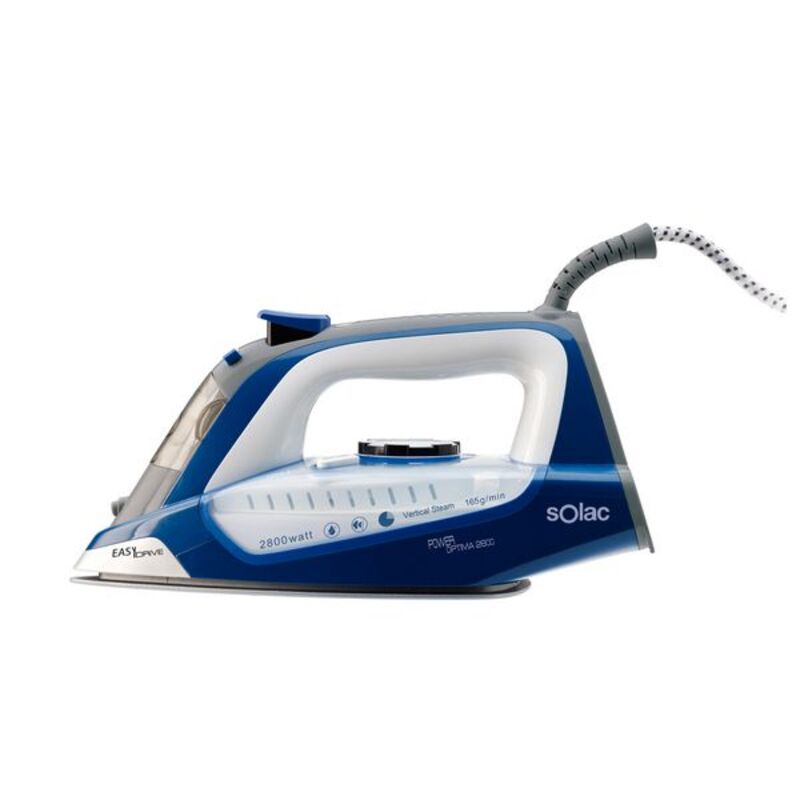 Solac Steam Iron Solac PV2018 0.38 L 2800W 180 G Azzurro White