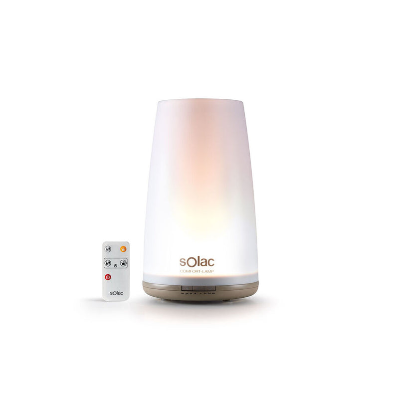 Humidificador Difusor de Aromas con LED Multicolor Solac HU1065 Blanco