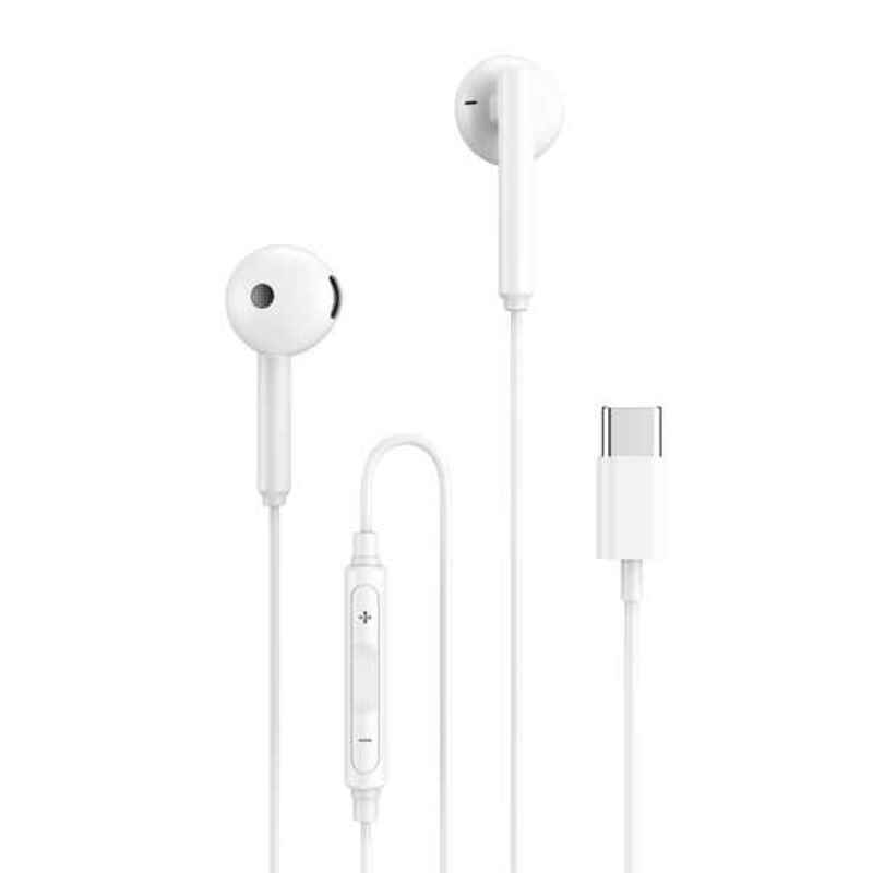 Auriculares con micrófono en casa disfruta de yep-06 blanco