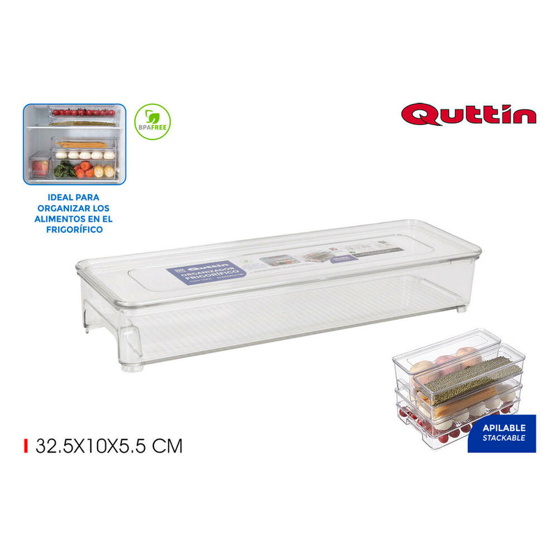 Organizador Multiusos Quttin Con Tapa (32,5 x 10 x 5,5 cm)