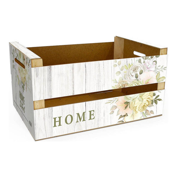 Aufbewahrungsbox Confortime Home Glanz Blomster (44 x 24,5 x 23 cm)