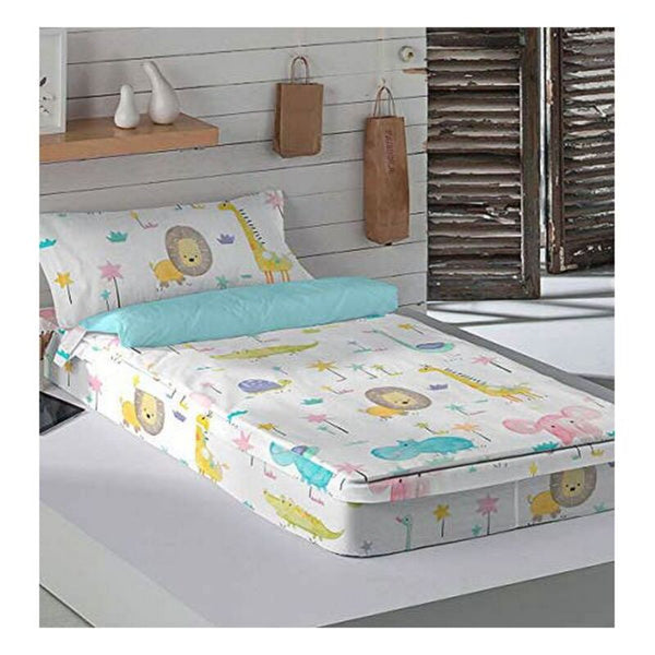 Copripiumone a sacco con Piumone Icehome Baby Safari (Letto da 90)