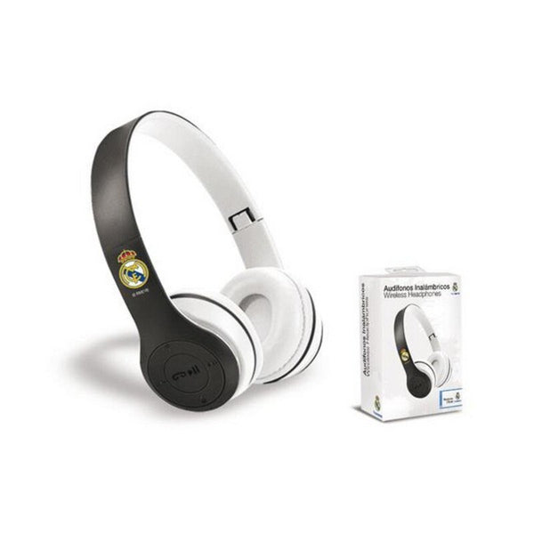 Auriculares plegables Real Madrid C.F. Bluetooth blanco