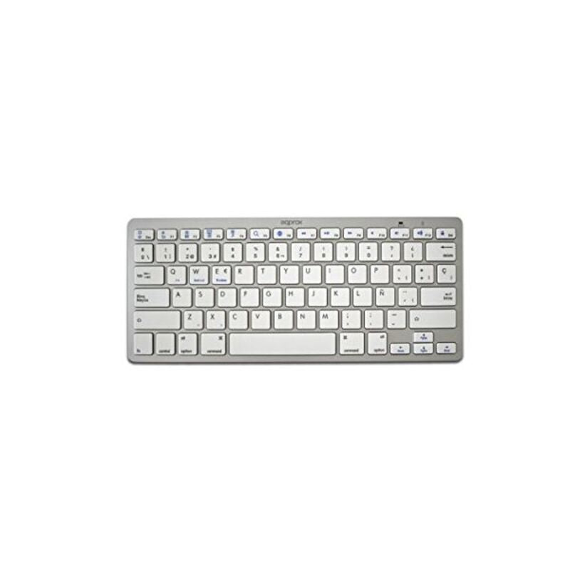 Clavier Bluetooth Envient! Appkbbt02s 3.0 blanc universel